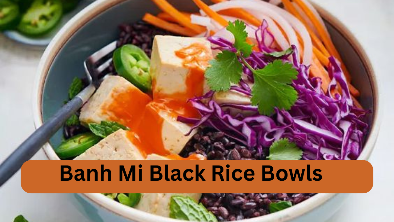 Banh Mi Black Rice Bowls